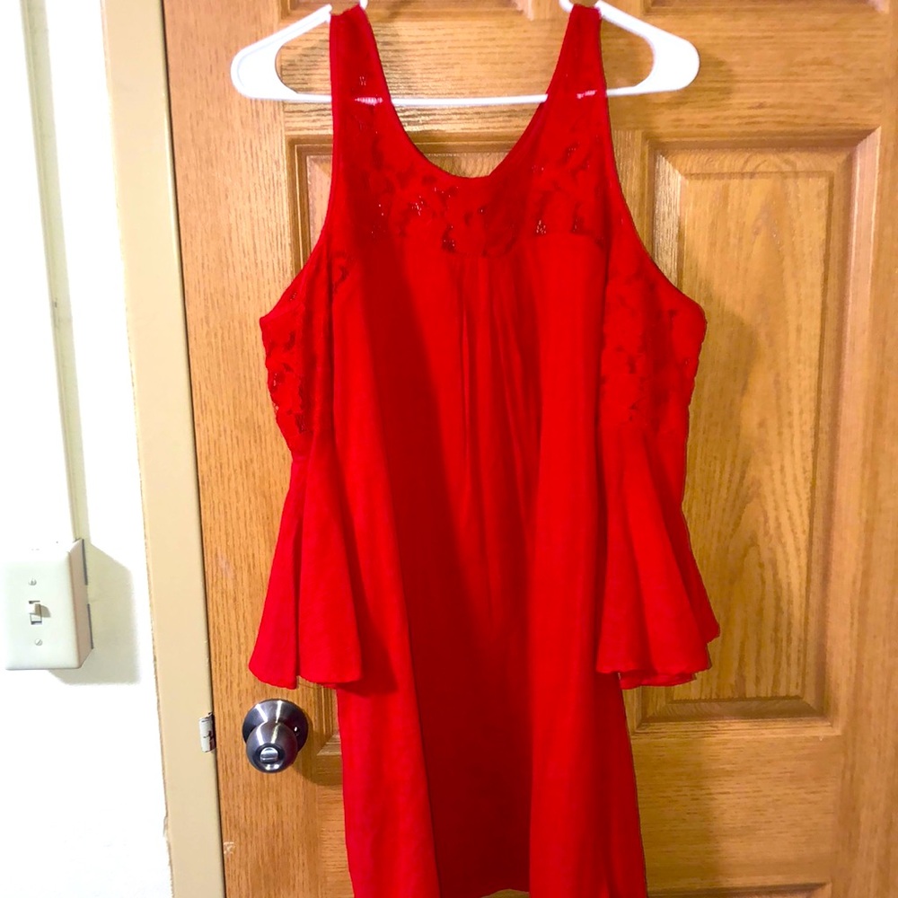 (M) Miami red dress